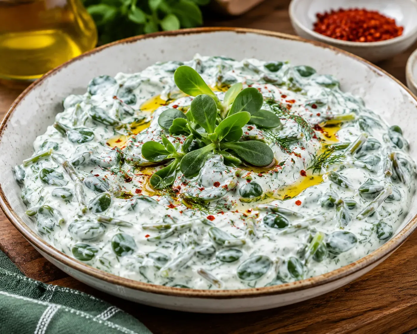Yoğurtlu Semizotu Borani